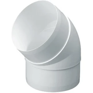 National Ventilation 125mm Bend 45 Degree Easipipe