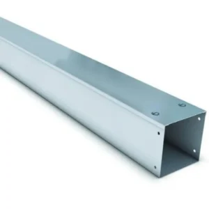 Unistrut Cable Trunking 100mm x 100mm 3m Length Pregalvanised Steel  + Lid & Coupler