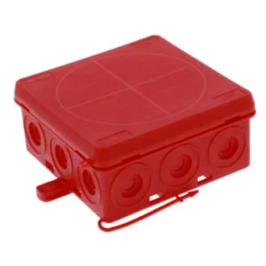 Wiska Junction Box Ka012/Empty IP55 86X86X41mm Red Polypropylene