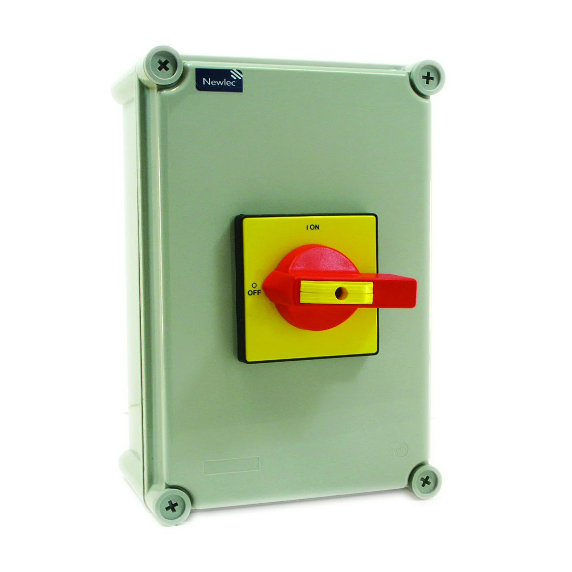 Newlec Switch DiscconectorRotary 6 Pole+Auxillary 32A IP65 Moulded - Image 3
