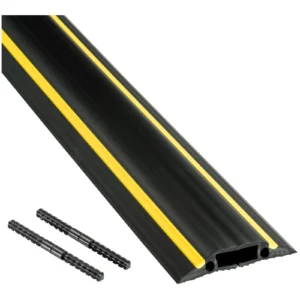 D-Line Cable Protector Floor Medium Duty Pedestrian 1.8m Black/Yellow L