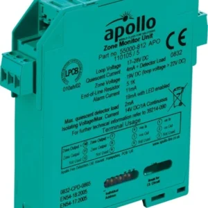 Apollo Fire Detectors Zome Monitor Dinrail Mountable with Isolator