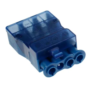 Click Scolmore Connector 4 Pin Flow Fast-Fit Cord Grip Male 20A 250V