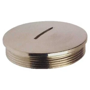 Cablecraft Brass M63 Blanking Plug Nickel Plated