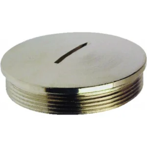 Cablecraft Brass M20 Blanking Plug Nickel Plated
