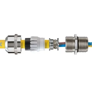 Wiska Cable Gland Emskv-L 25 Emv-Z Long Thread EMC M25 Brass Nickel P