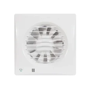 Airflow Fan Wall/Ceiling Axial Quiet 100mm Plastic IP45