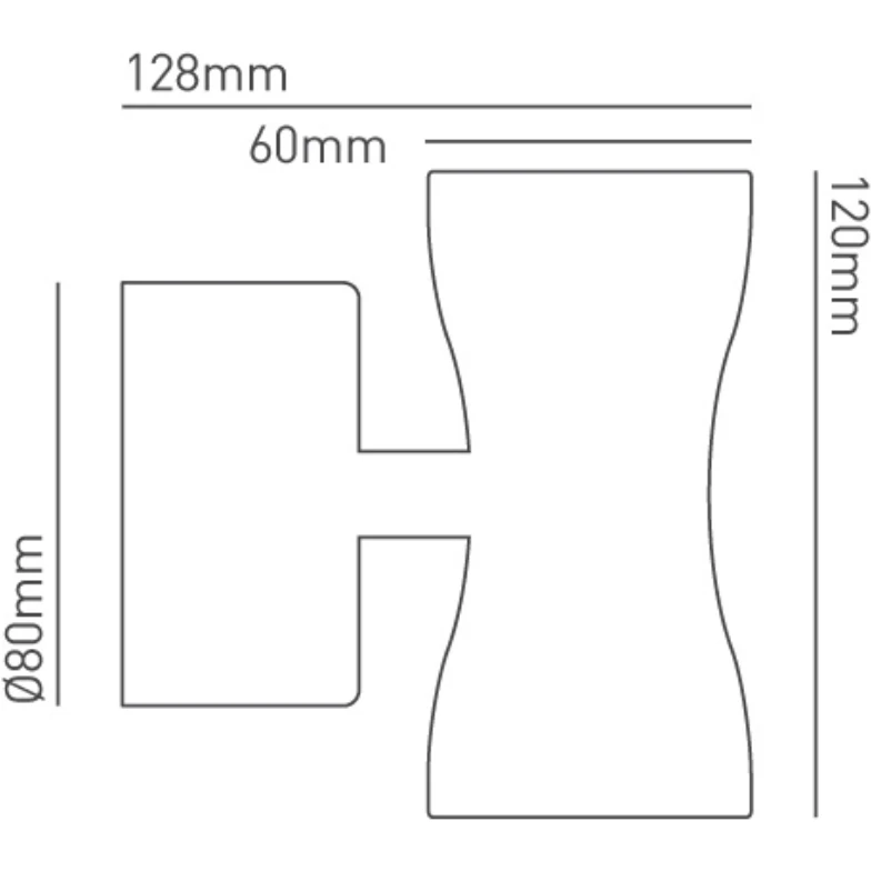 Collingwood Lighting Wall Lighting Wl070 Mains Voltage 2700K Silver Ano Alu Narrow Be - Image 4