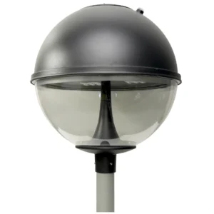 NVC Lighting Edmonton 50W LED Black Post Top Globe PE1 740
