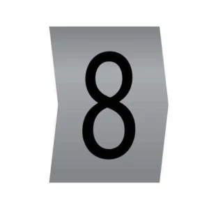 Easi-Lok 200 of Number 8 Colour Coded Easi-Lok Cable Markers - Loose Refill Packs