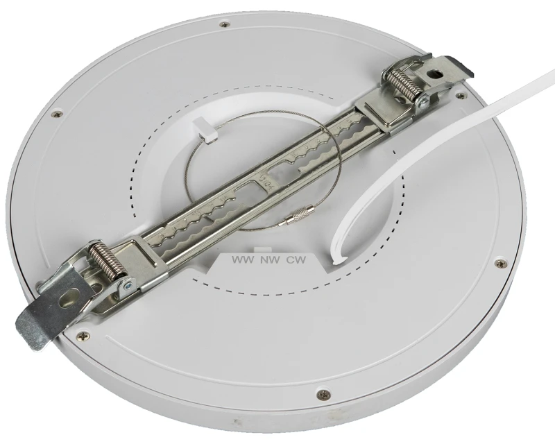 Robus Studio 6W LED downlight, White, CCT selectable 3000K, 4000K,