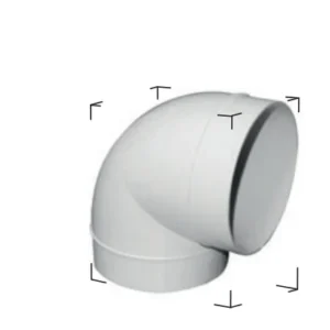Vent-Axia Bend 90Deg Insulated