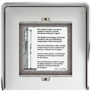 Bticino Box 1 Module Surface Mounted Silver