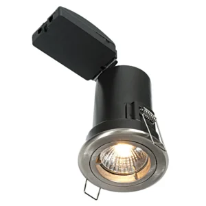 Saxby Downlight Shield Plus Mv Fixed 50W 5 x 85 x 120mm Nickel