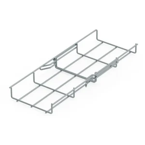 Unitrunk EasyConnect Wire Basket Tray Steel Electro Zinc Plated 3m x 150mm x 30mm