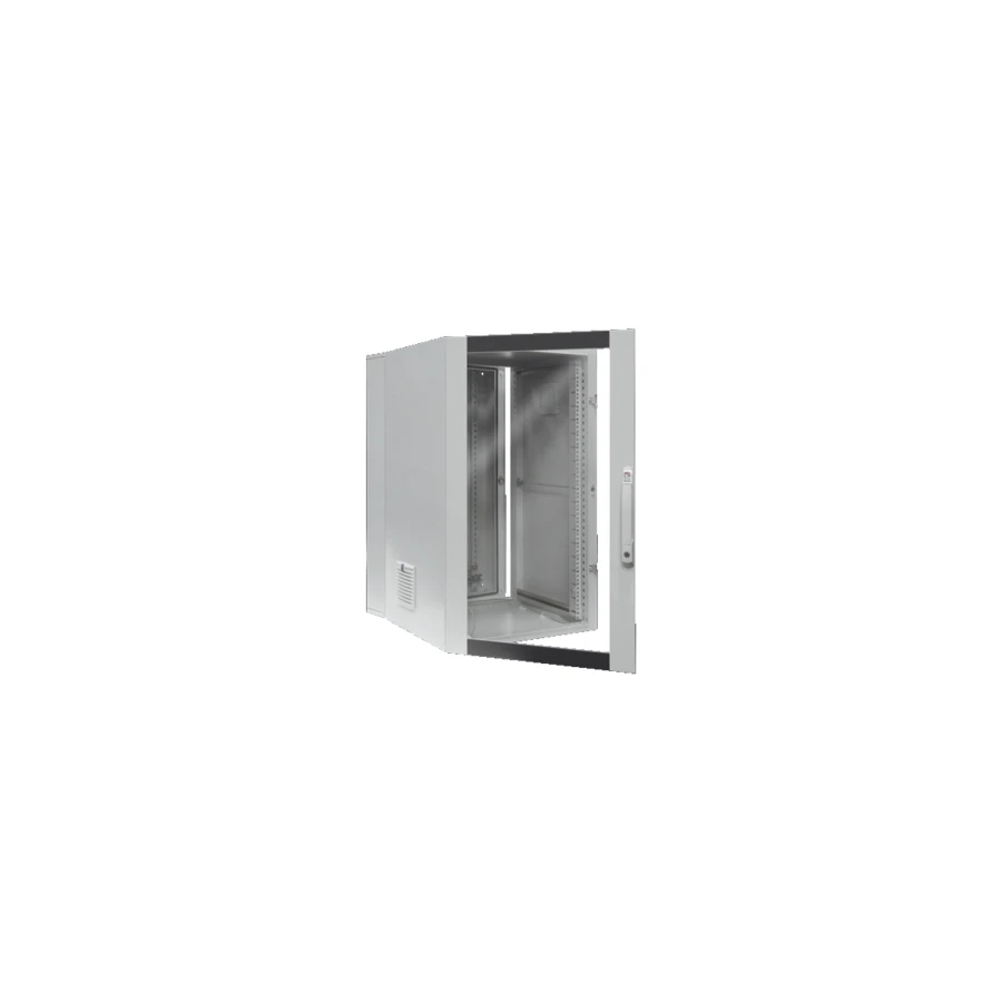 Rittal DK Wall-mounted enclosures, 3-part, WHD: 600x1021x673 mm, 21 U, Pre-configured