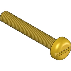 Metpro Pan Head Screw M4x20mm Brs