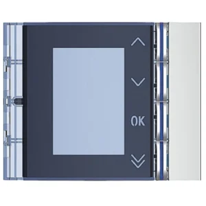 Bticino Cover Front Graphic Display Silver