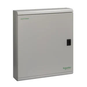 Schneider Electric Acti 9 Isobar B - steel enclosure - plain front- 538 height - 34 SP ways