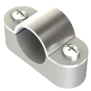 Newlec 20mm Steel Conduit Distance Saddle Galvanised Steel