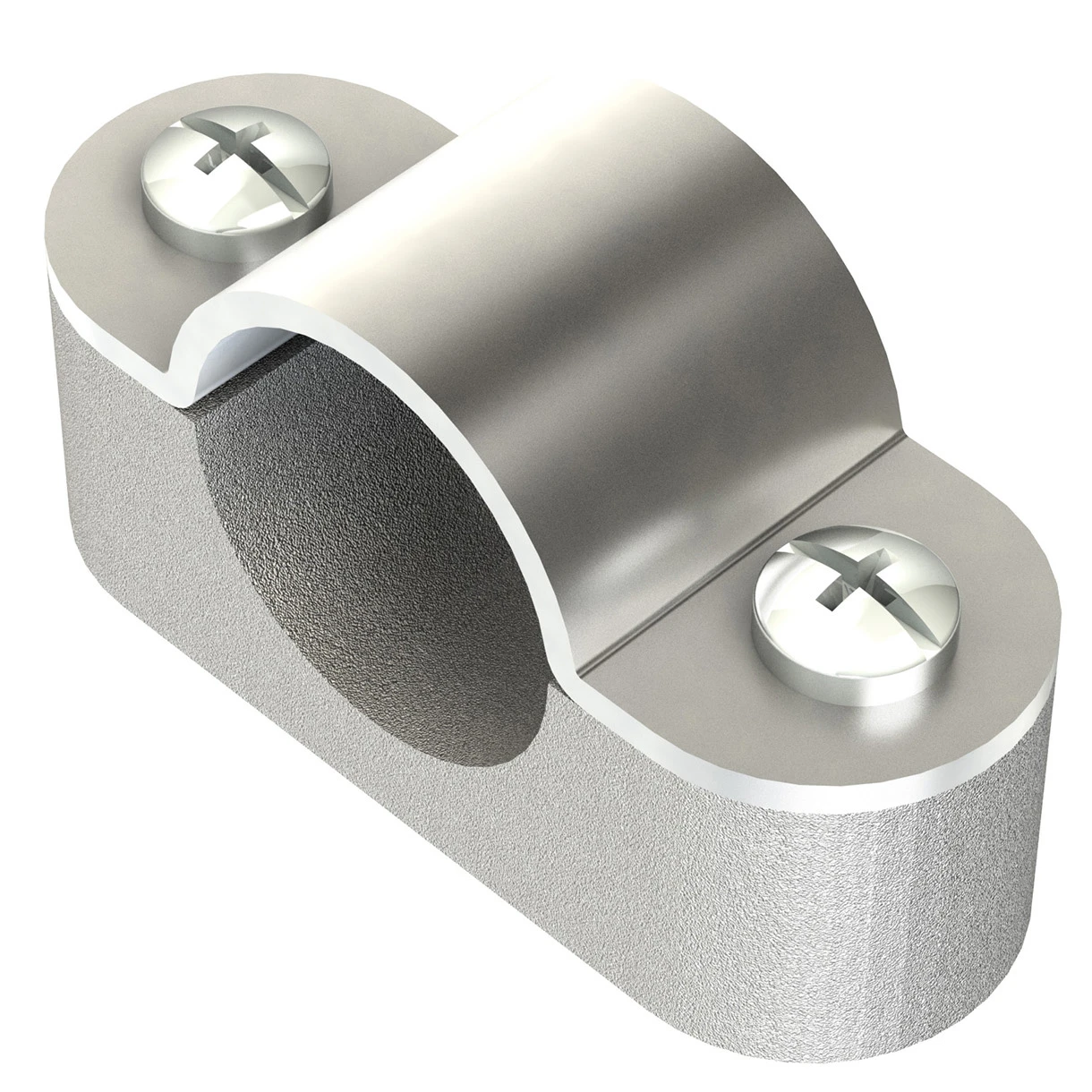 Newlec 20mm Steel Conduit Distance Saddle Galvanised Steel - Image 2