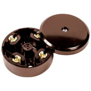 Newlec White 58mm 20A 4 Pole Junction Box