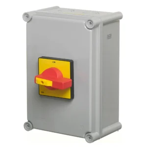Newlec Manual Changeover Switch TP+N 25A IP65 Moulded
