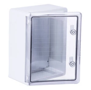 Wiska Distribution Box Wdb T3 Gr40130 Distribution Brd 400X300X170mm Grey Clear Door