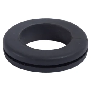 Newlec Grommet Open 32mm Rubber Black [Pack=10]