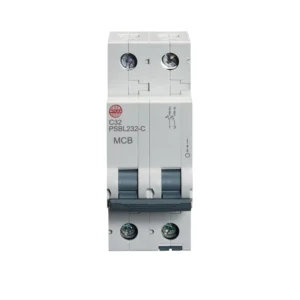 Wylex 32A Double pole MCB C curve 10kA
