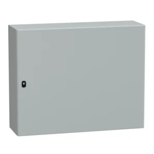 Schneider Electric Spacial S3D Plain Door with Mount Plate H800 x W1000 x D300 IP66 IK10 RAL7035