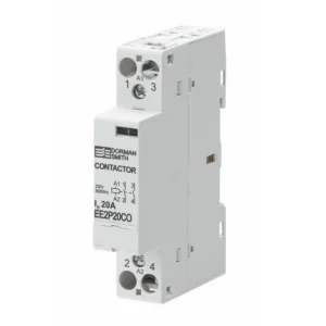Dorman Smith Contactor Modular Double Pole N/O AC1 20A 230V