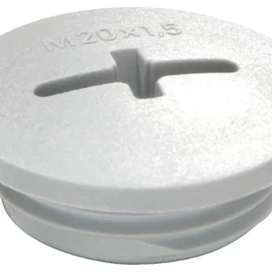 Wiska Stop End Evsg 25 IP56 M25 Polyamide Grey