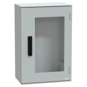 Schneider Electric Wall-mounting encl. polyester monobloc IP66 647x436x250mm 3p.lock glaz