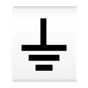 Critchley Legend Earth Black on White Z-Type Cable Marker