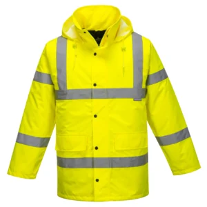 Portwest HI-Vis Breathable Traffic Jacket Medium Yellow