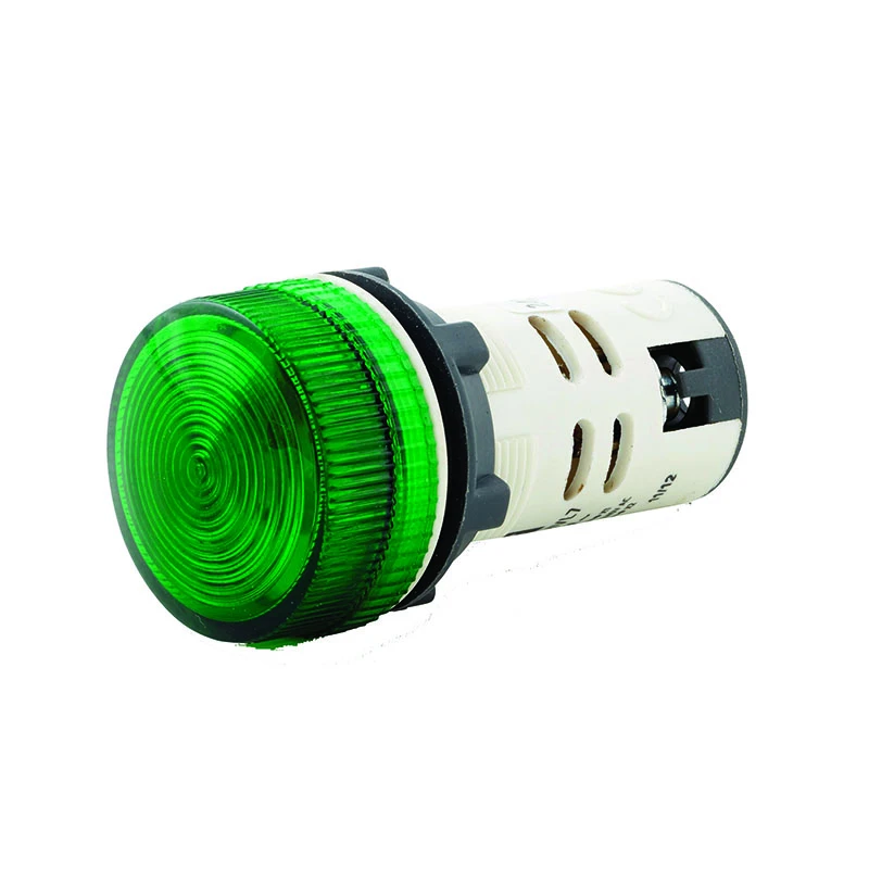 Newlec Indicator Lamp LED Green 230V AC 22mm IP65 - Image 3