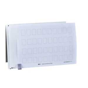 Schneider Electric Sheet of 40 Unmarked Legends 18x27mm for Legend Holder 30x50mm