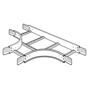 Legrand Tee Equal Heavy Duty 150mm 300R Hot Dipped Galvanised