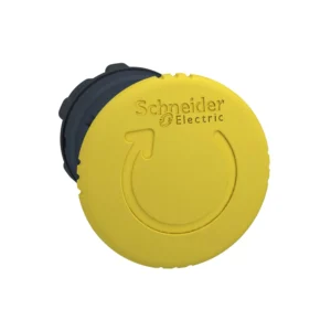 Schneider Electric Yellow 40 Mushroom Pushbutton Head 22 Latching Turn Release