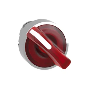 Schneider Electric Red Illuminated Selector Switch Head 22 2-Position Spring Return