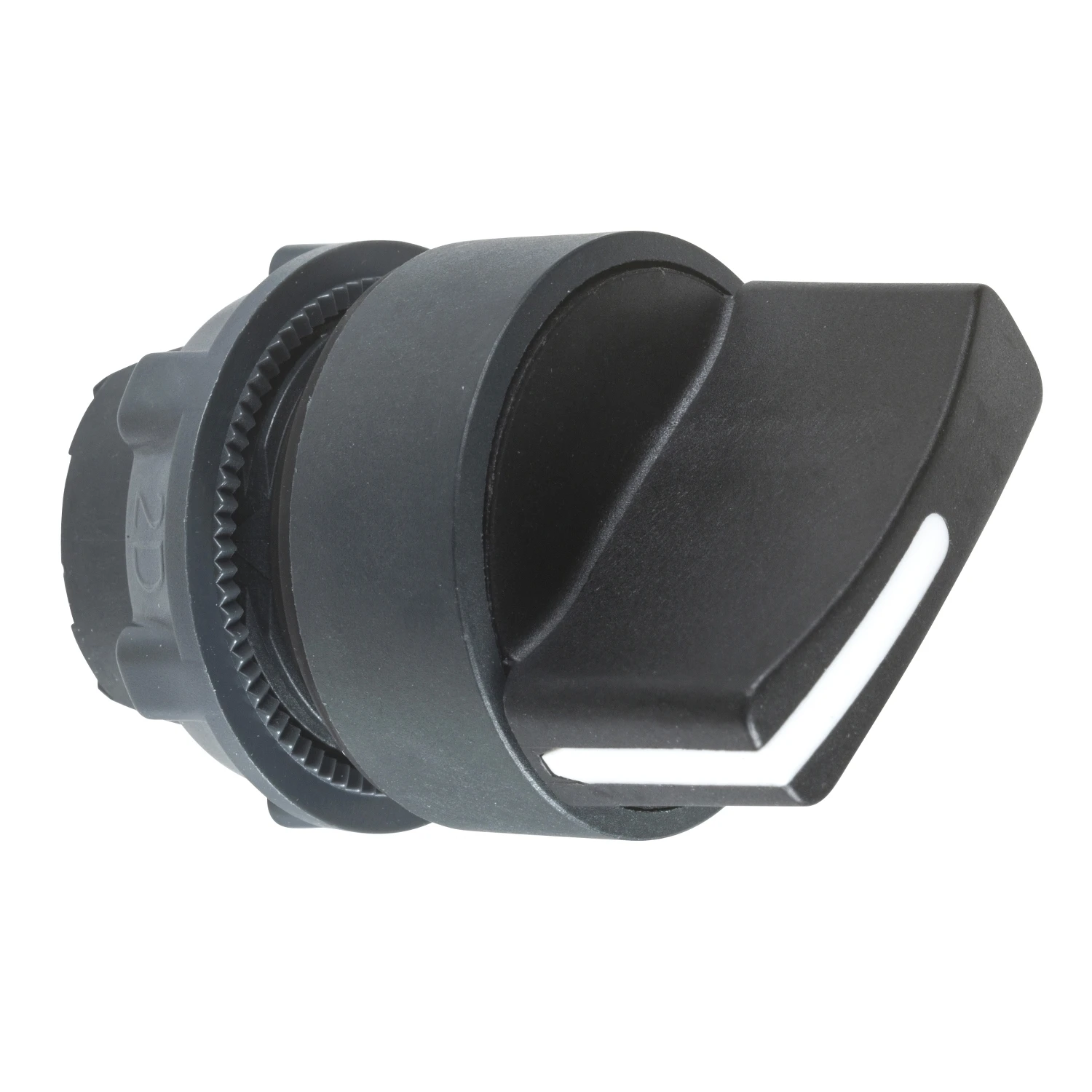 Schneider Electric Black Selector Switch Head 22 2-Position Spring Return