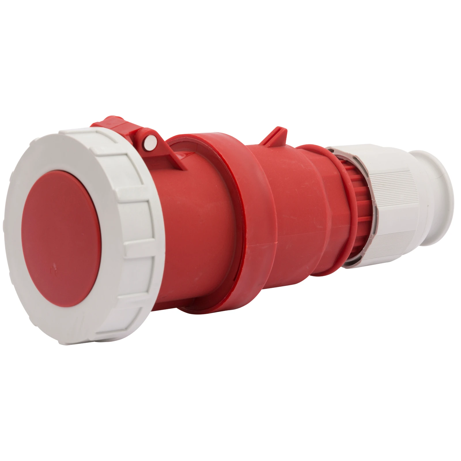 Newlec Industrial Power Connector Female Screw 3P+N+E 63A 415V IP67 Red - Image 2