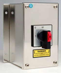 Kraus & Naimer Changeover Switch Center Off DP IP65 63A Stainless Steel 316L