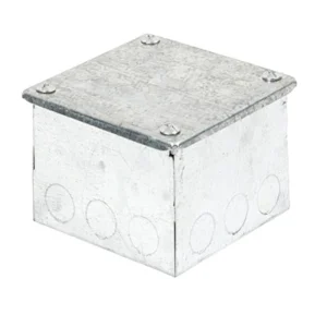 Greenbrook Adaptable Box Knockouts 100 x 100 x 75mm Galvanised