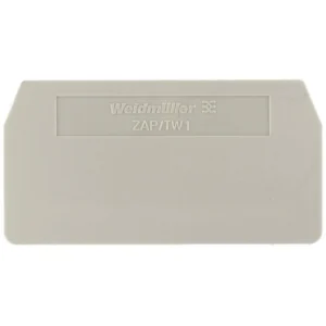 Weidmuller End Plate Wemid 3g 2x30.5x79.4mm Dark Beige