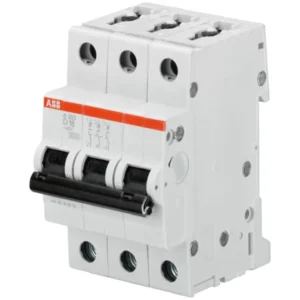 ABB S203-D16 Miniature Circuit Breaker - 3P - D - 16 A