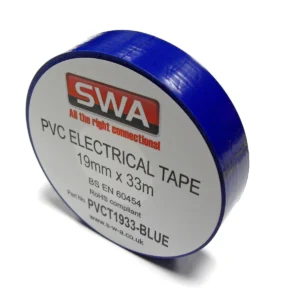 SWA PVC Insulation Tape 19mm X 33m Blue