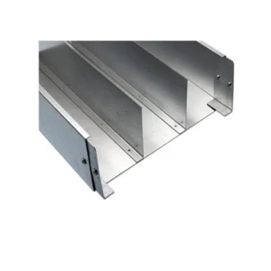 Armorduct Trunking Cable 1Comp Standard 100X50mmx3M Pre-Galvanised Lid&Coupler