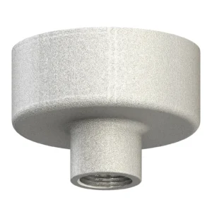 Newlec 20mm Steel Conduit Back Box Outlet Galvanised Steel